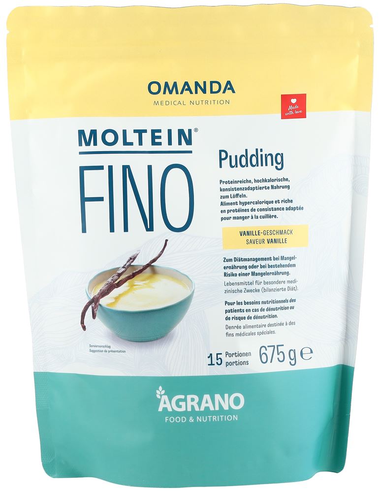 Moltein Fino Pudding Vanille Btl 675 g