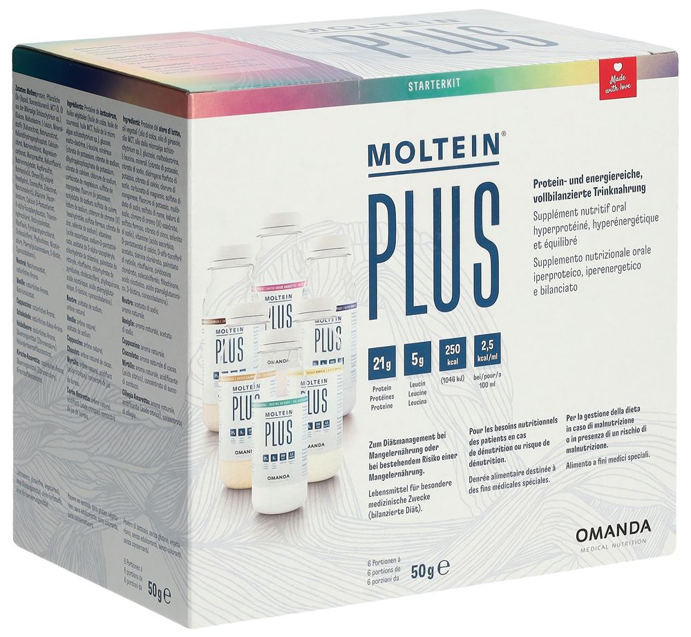 Moltein Plus 2.5 Starterkit 6 Fl 50 g