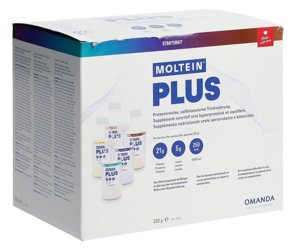 Moltein Plus 2.5 Starterkit 6 Fl 55 g