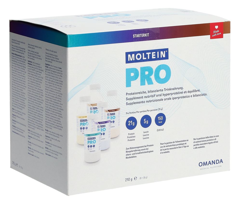 Moltein PRO 1.5 Starterkit 6 Fl 34 g