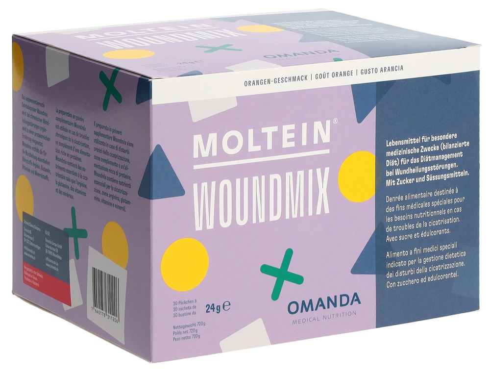 Moltein Woundmix 30 Btl 24 g