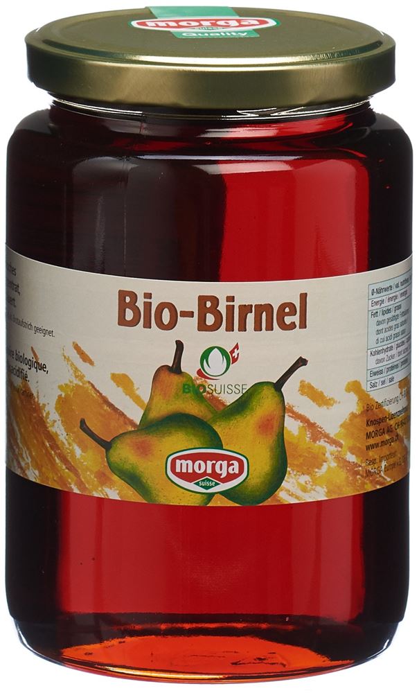 Morga Birnel Birnensaftkonzentrat Bio Glas 1 kg