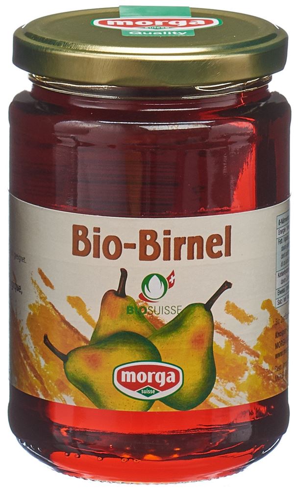 Morga Birnel Birnensaftkonzentrat Bio Glas 500 g