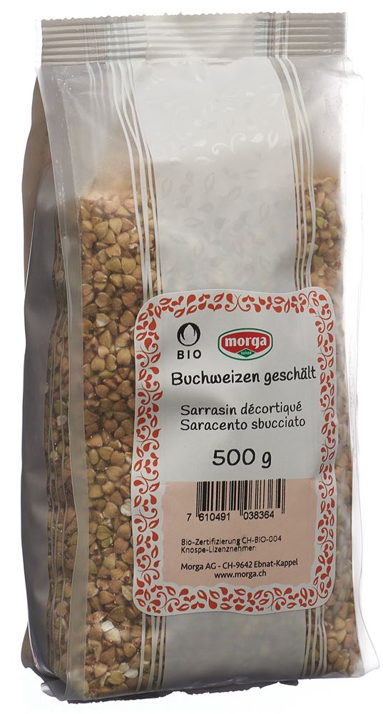 Holle Buchweizen Geschält Bio Knospe Beutel 500 G