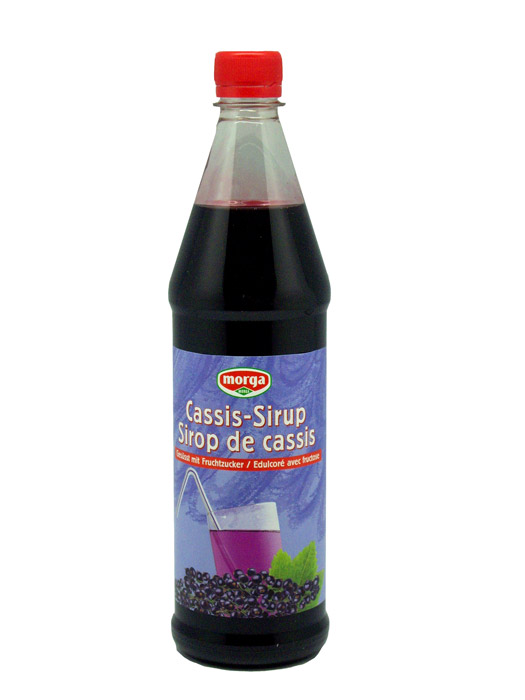Morga Cassis Sirup mit Fruchtzucker Petfl 7.5 dl