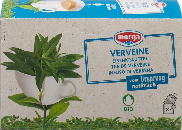 Morga Eisenkrauttee mit Hülle Bio Knospe Btl 20 Stk