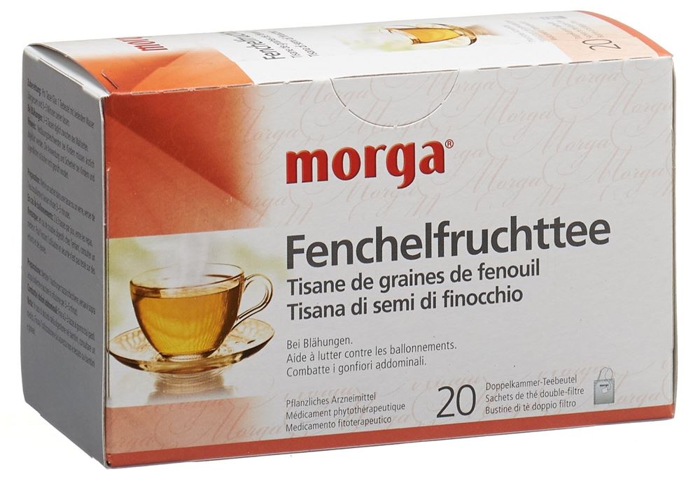 Morga Fenchelfrucht-Tee Beutel 20 Stück