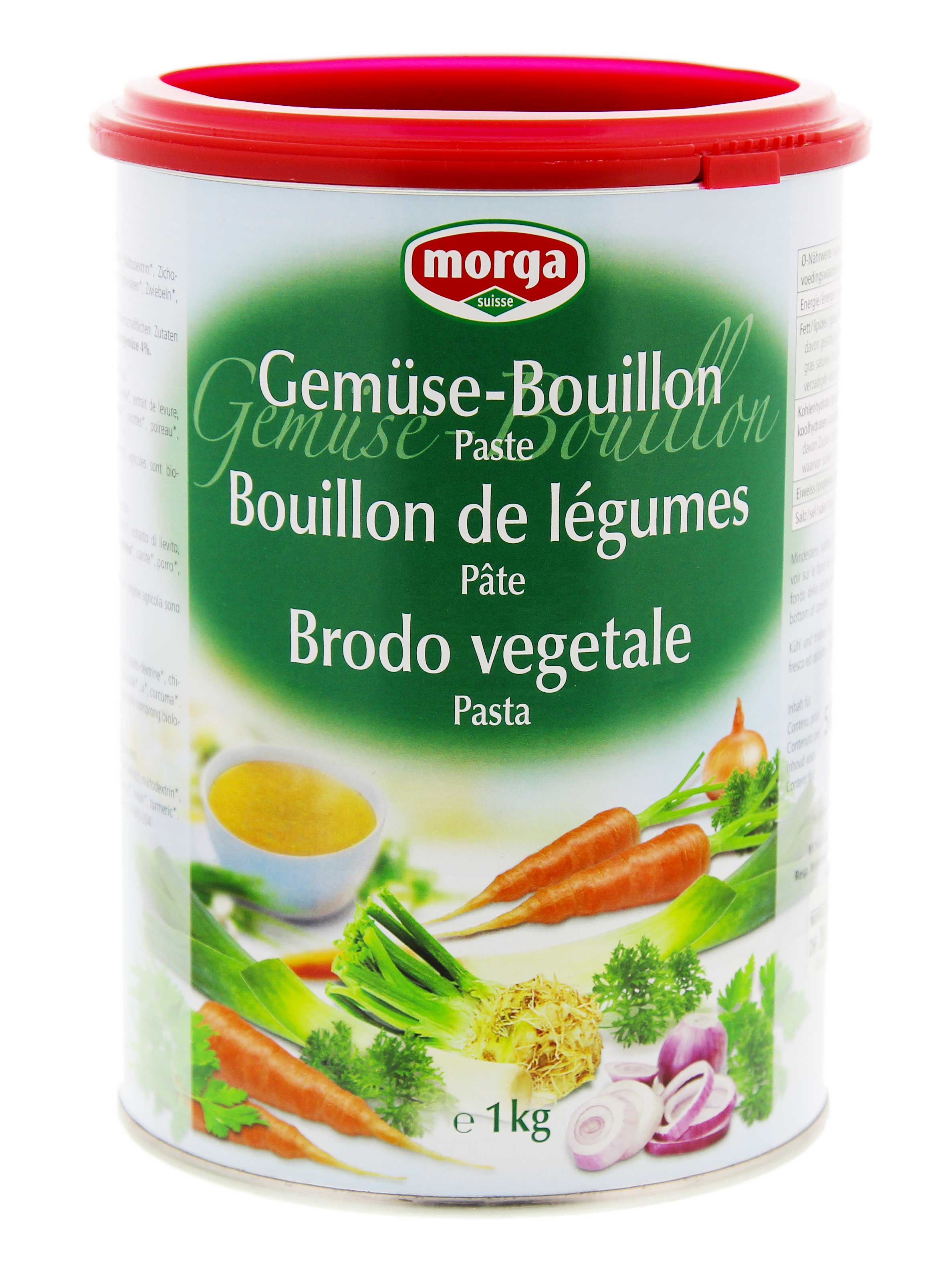 Morga Gemüse Bouillon Paste Ds 1 kg