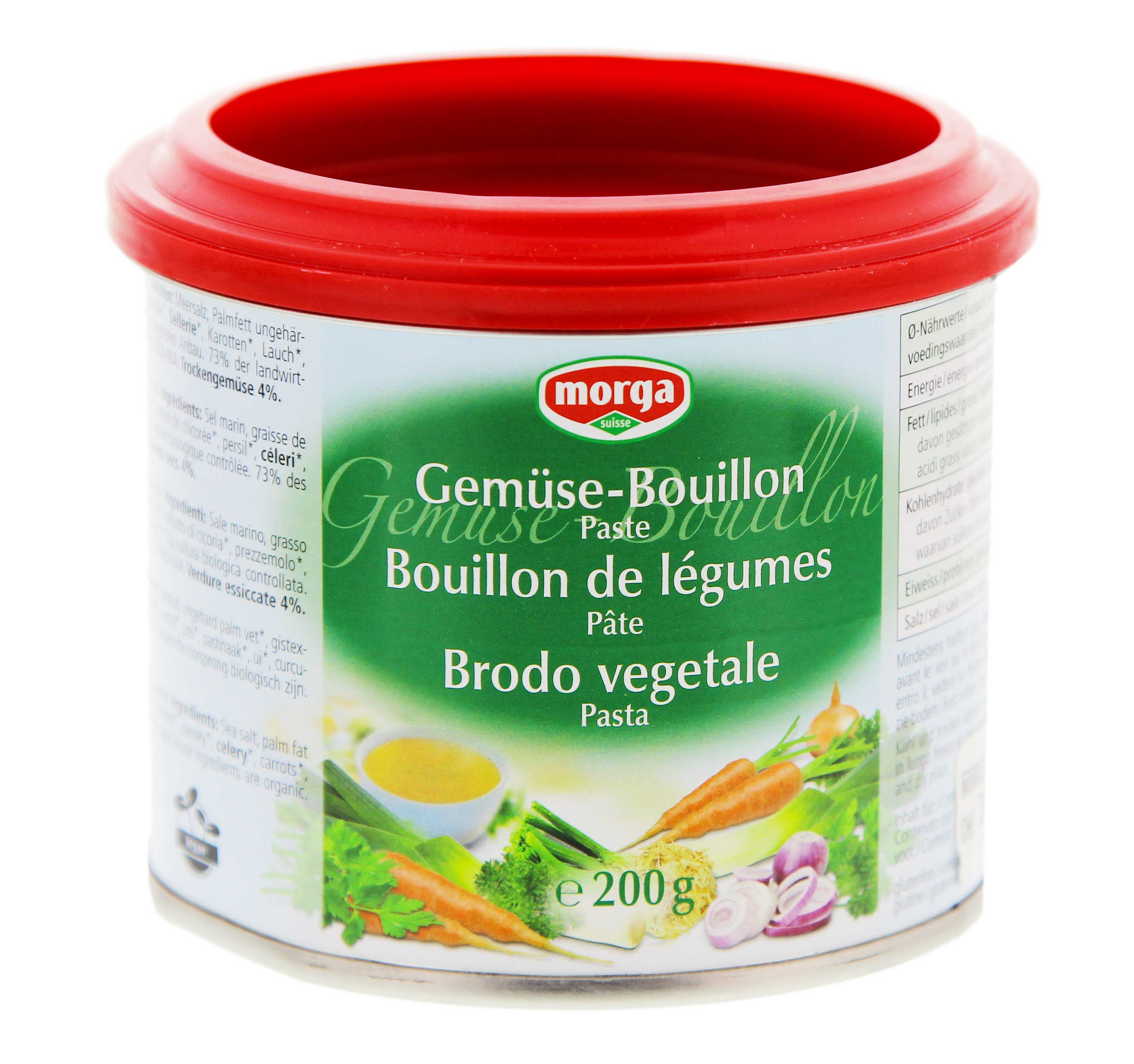 Morga Gemüse Bouillon Paste Ds 200 g