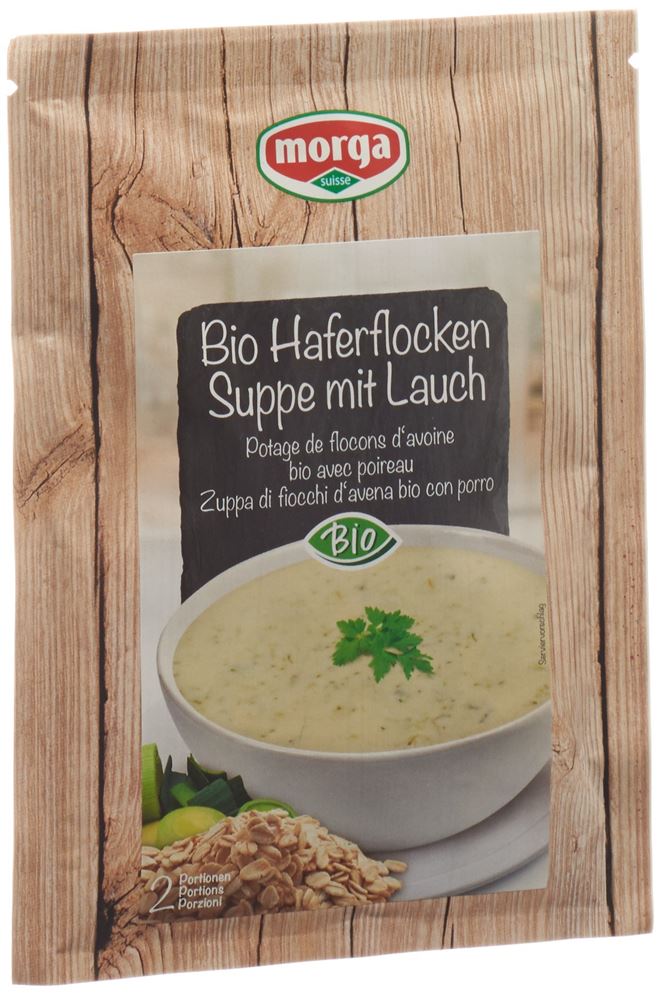 Morga Haferflocken Suppe mit Lauch Bio 45 g