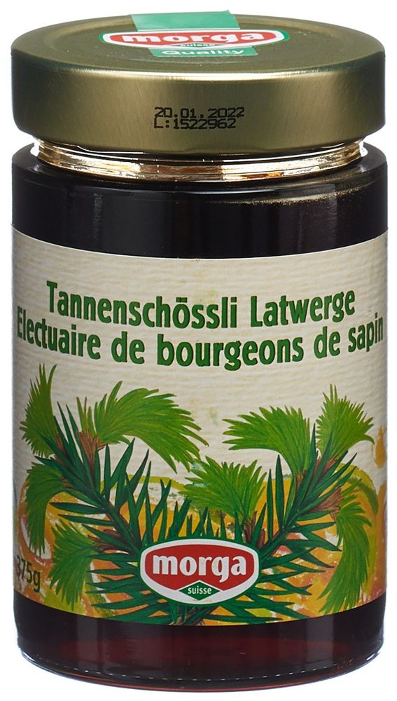 morga Konfitüre Tannenschössli Latwerge 375 g