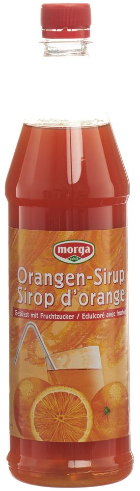 Morga Orangen Sirup mit Fruchtzucker Petfl 7.5 dl