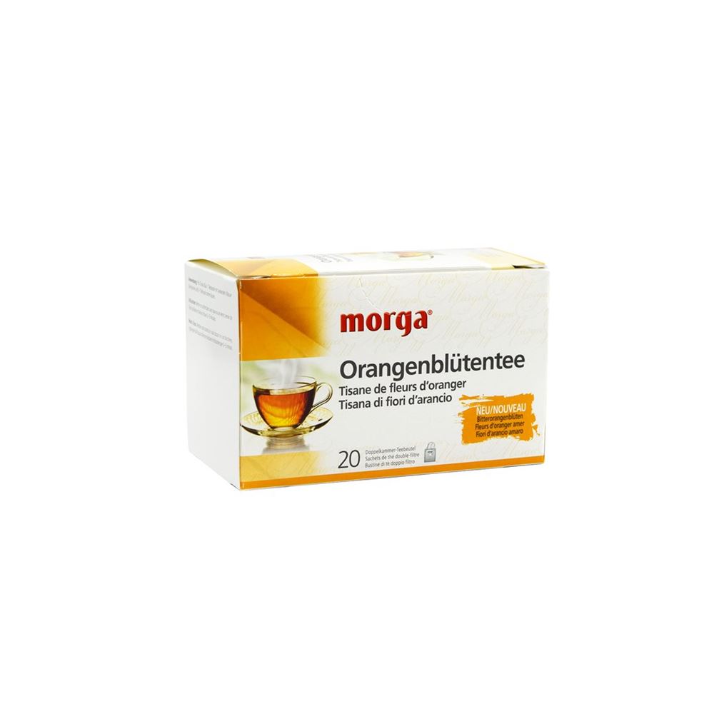 morga Orangenblüten Tee mit Hülle 20 Stk
