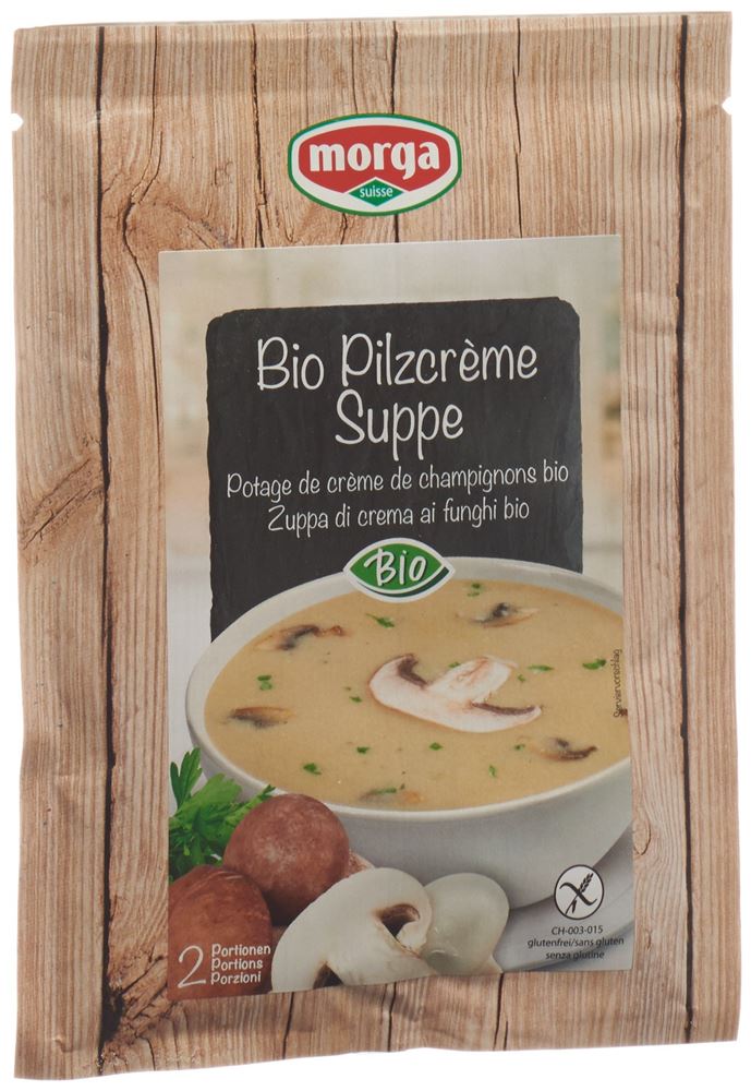 morga Pilzcreme Suppe Bio 42 g