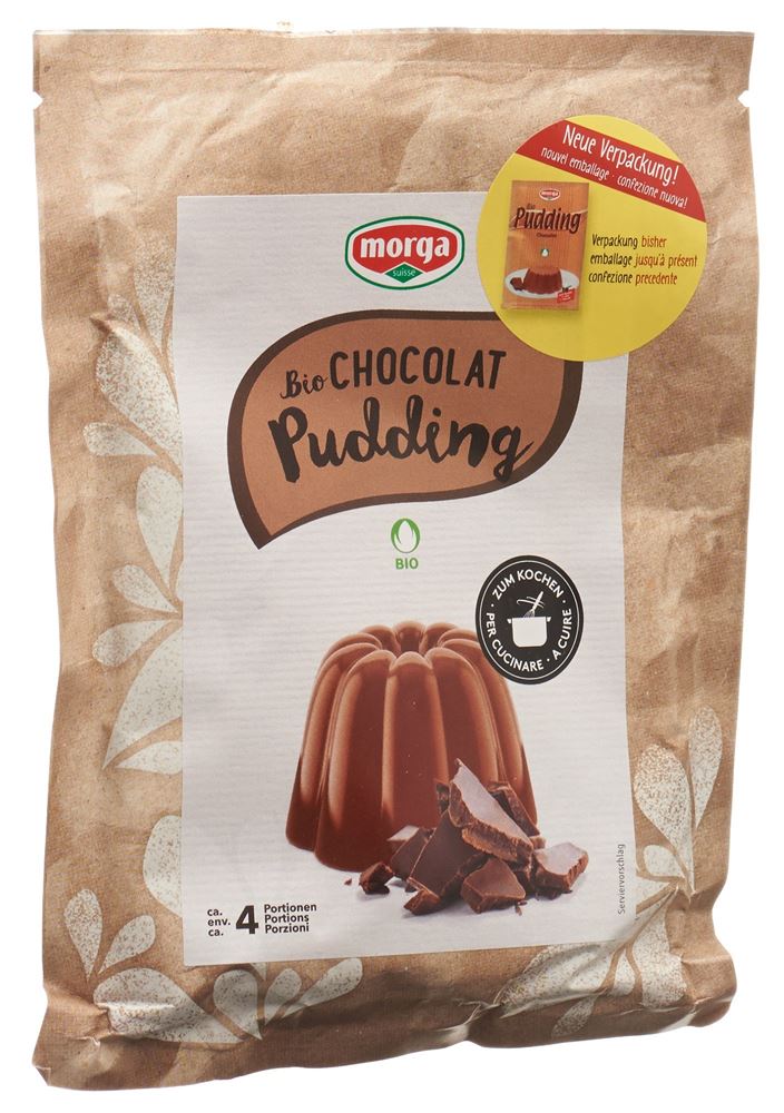 Morga Bio Pudding Chocolat Beutel 75 G
