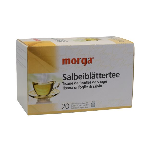 Morga Salbei Dreilappig Tee Beutel 20 Stück