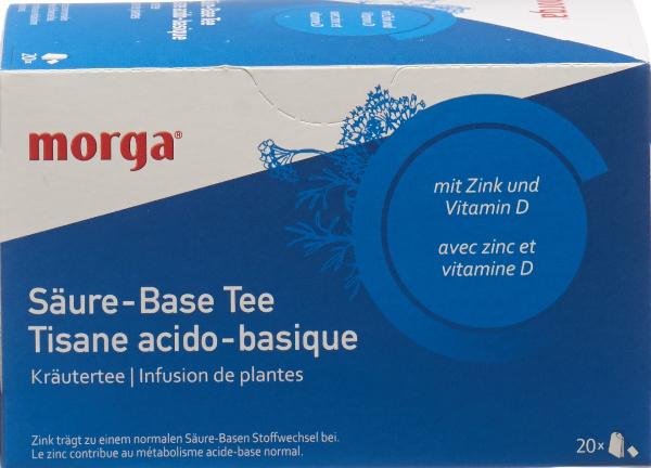 Morga Säure-Base Tee mit Hülle Btl 20 Stk