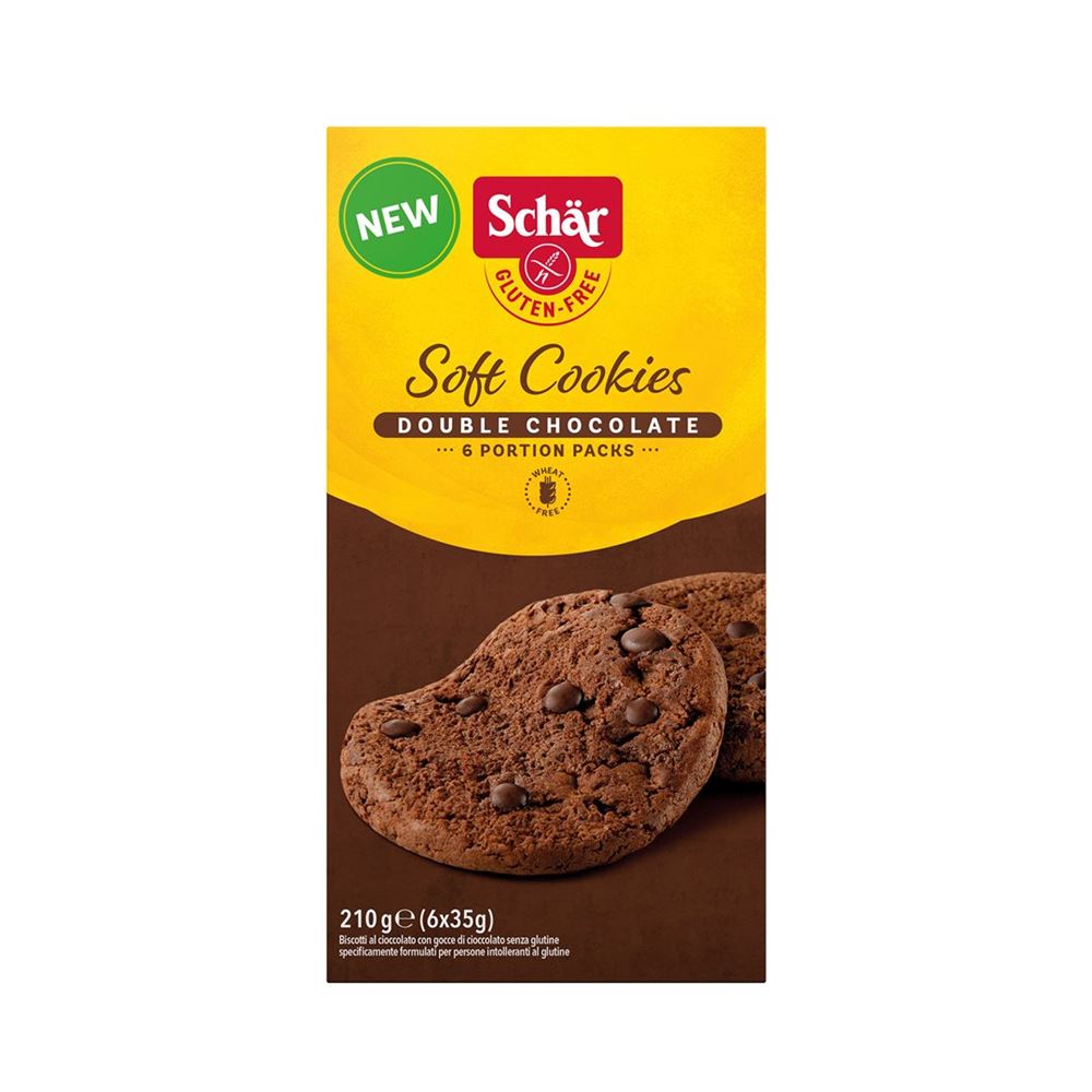 Morga Soft Cookies Double Choc 210 g
