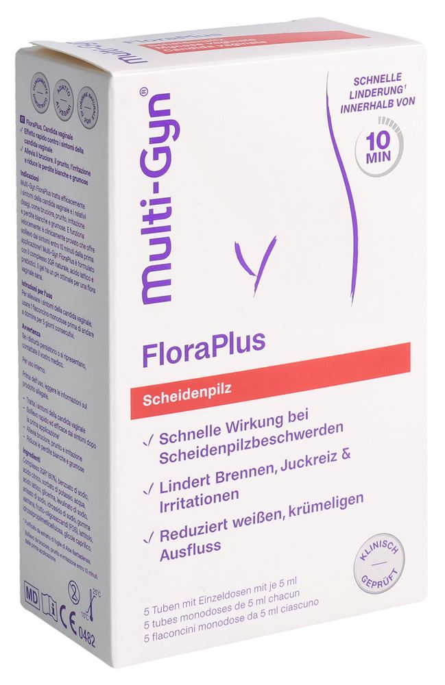 Multi-Gyn FloraPlus Gel Scheidenpilz 5 Tb 5 ml