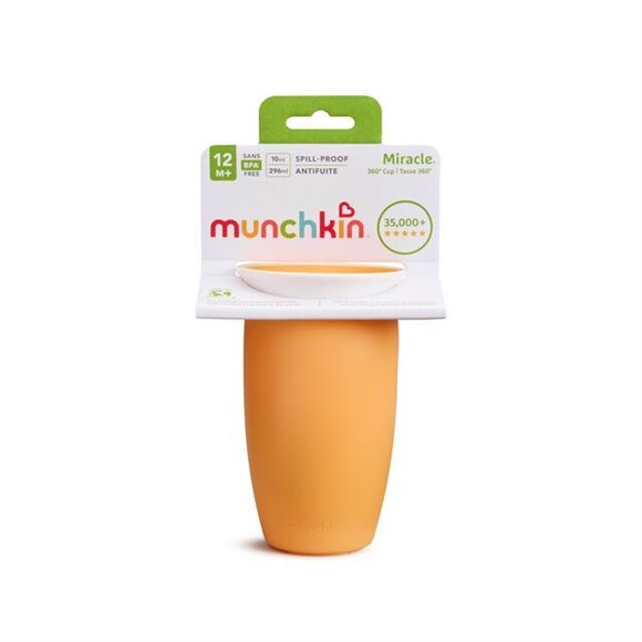 Munchkin Miracle 360° Becher 296ml 100% überlaufsicher