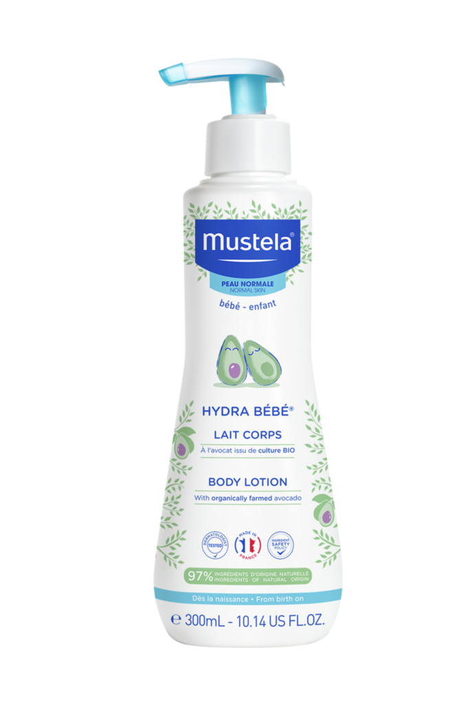 Mustela Hydra Bébé Körpermilch normale Haut Disp 300 ml