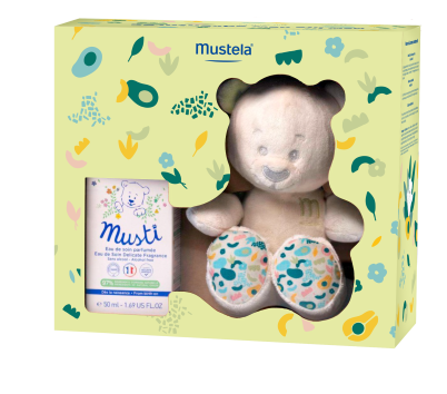 Mustela Musti Set 2026 deutsch französisch italienisch
