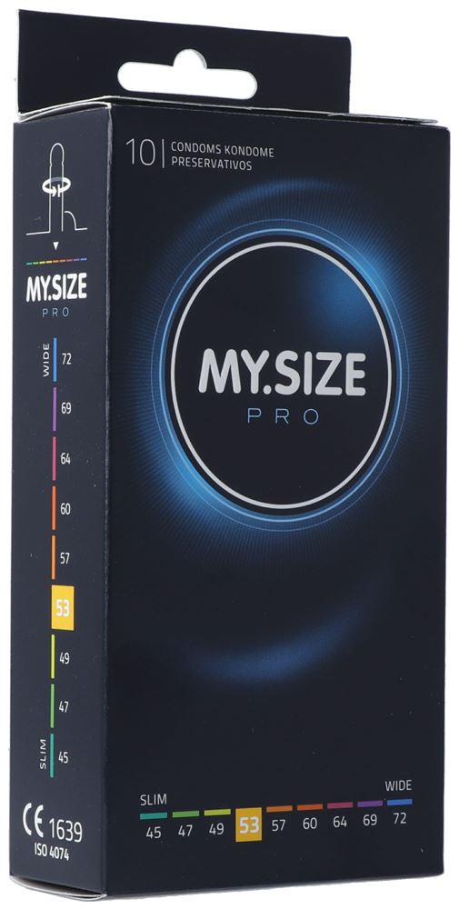MY Size PRO Kondom 53mm 10 Stk