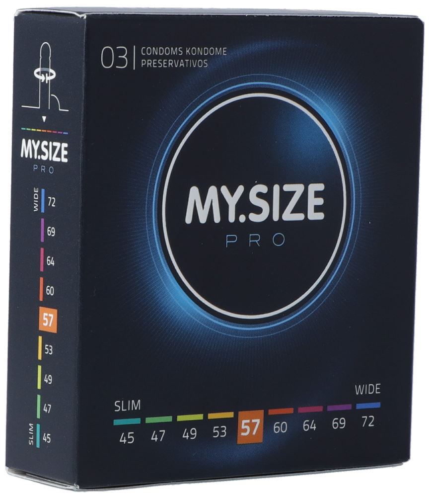MY Size PRO Kondom 57mm 3 Stk
