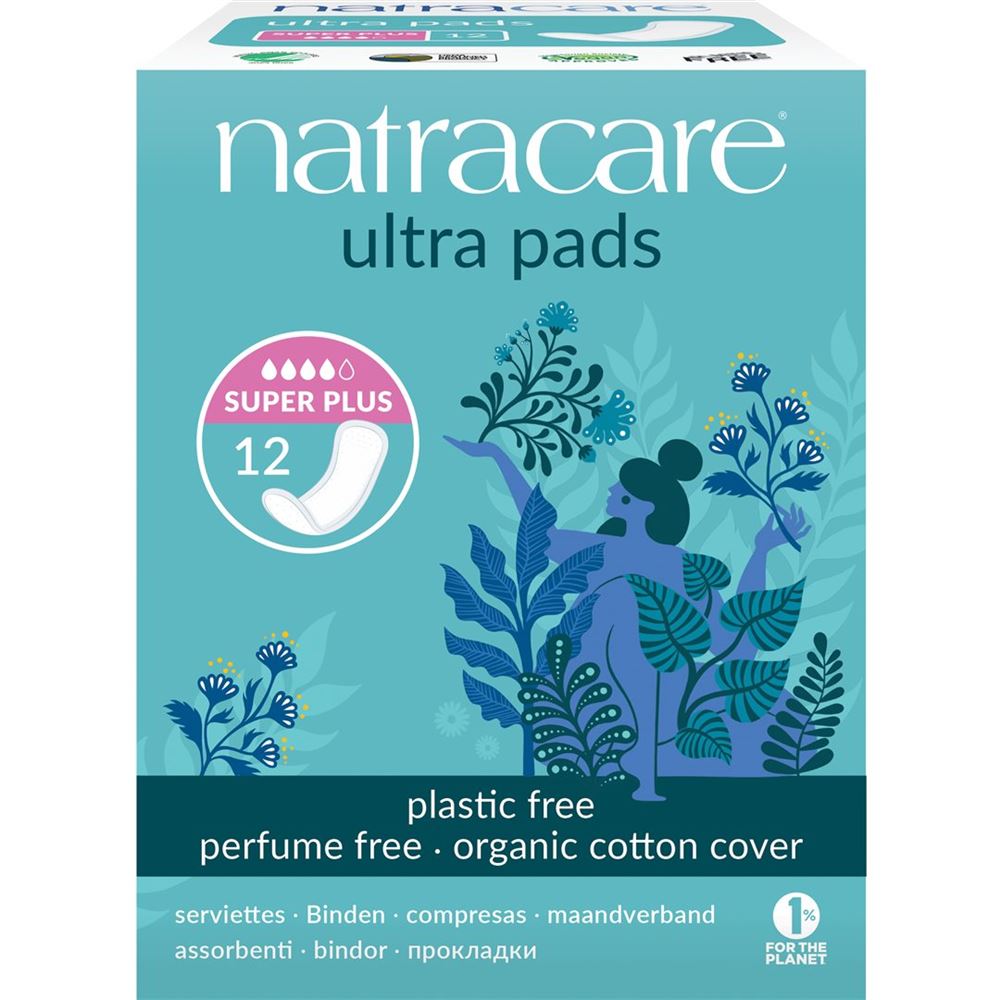 Natracare Damenbinden Ultra Super Plus 12 Stk