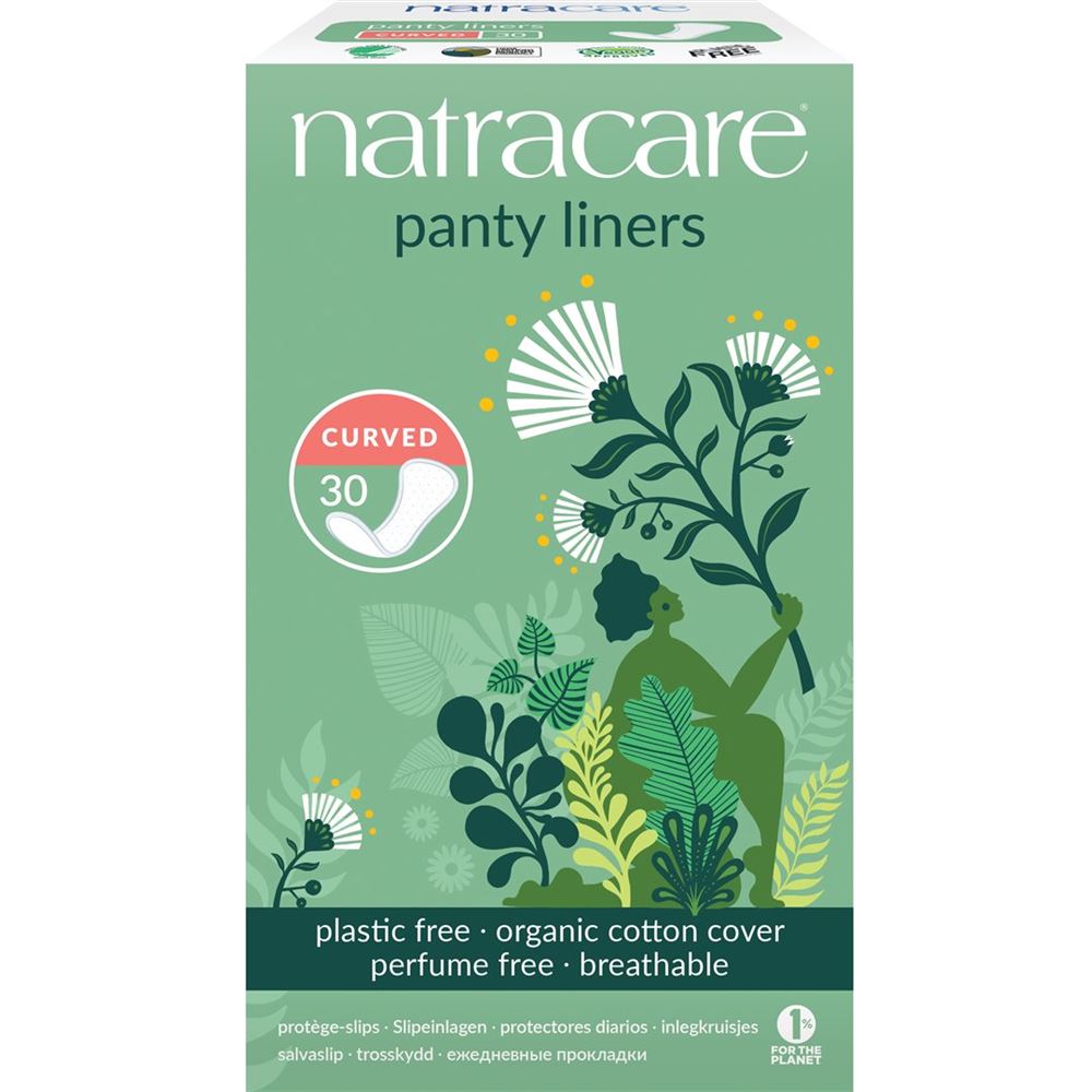 Natracare Slipeinlagen geformt 30 Stk