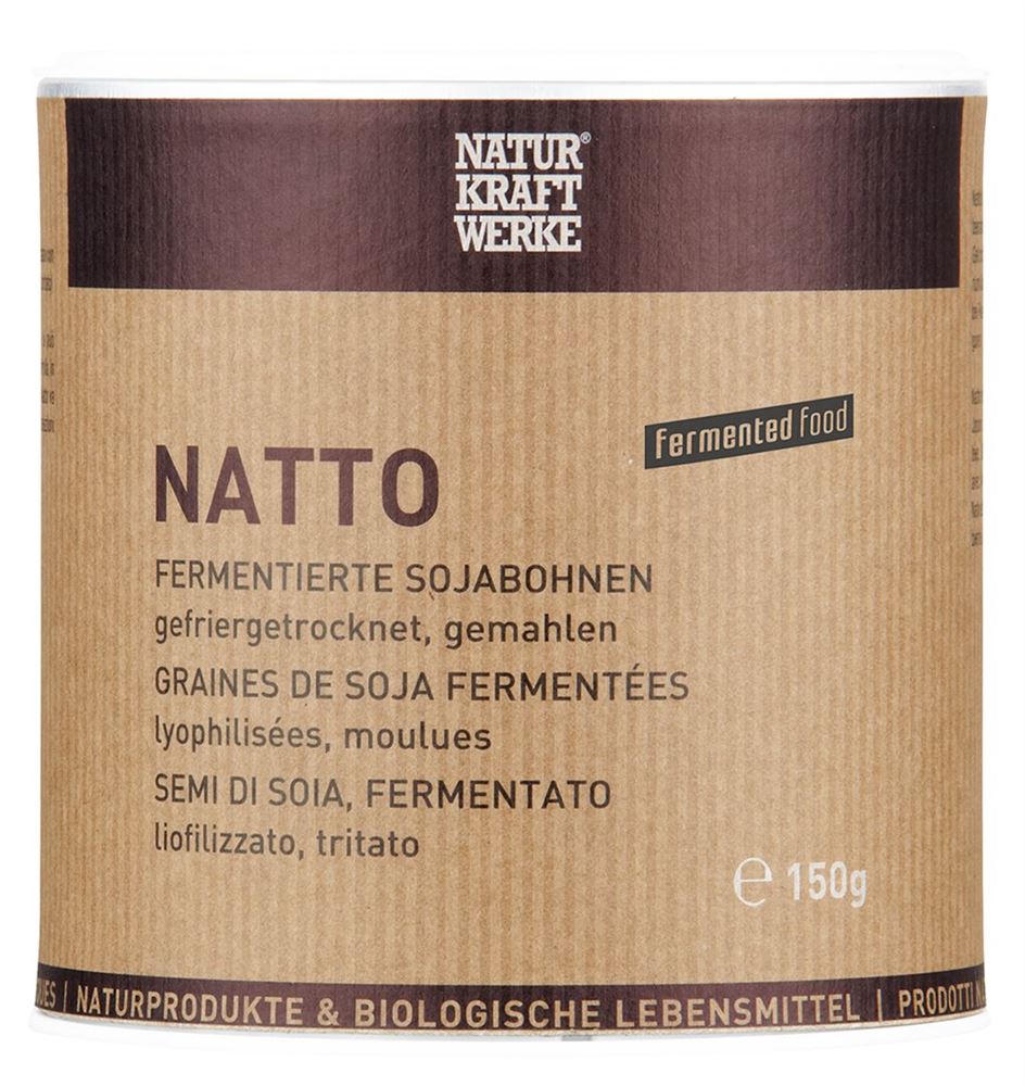 NaturKraftWerke Natto Fermentierte Sojabohnen gemahlen 150 g