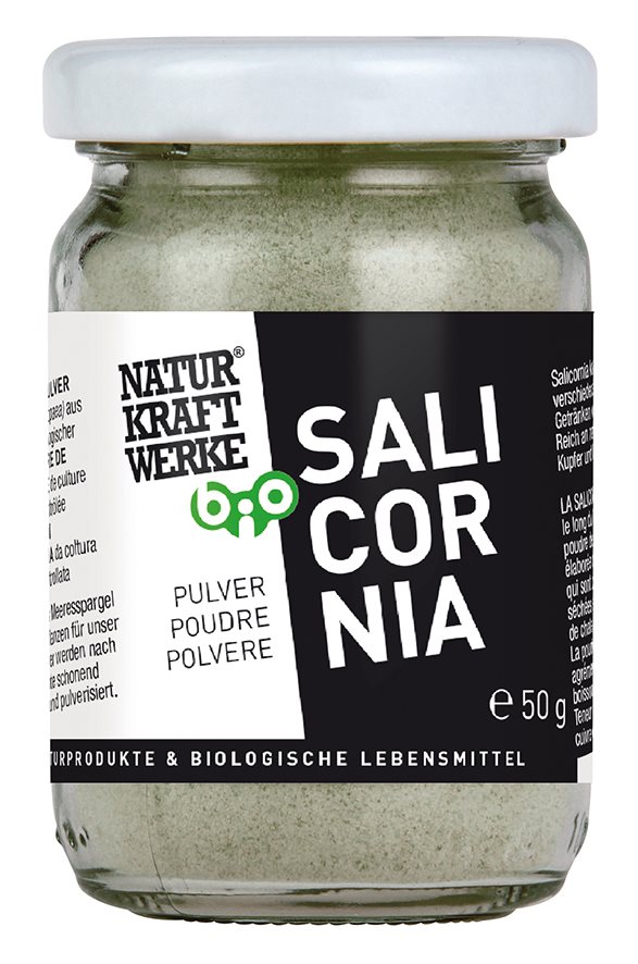 Naturkraftwerke Salicornia Pulver Bio/Kba Glas 50 G