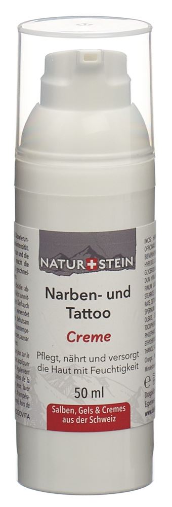Naturstein Narben- und Tattoo Creme Disp 50 ml