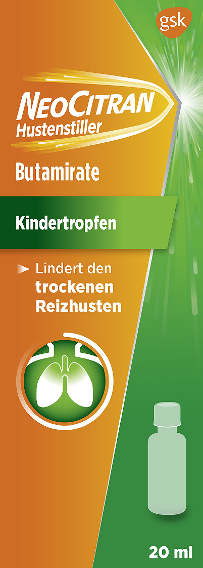 NeoCitran Hustenstiller Tropfen 5 mg/ml Kind Tropffl 20 ml
