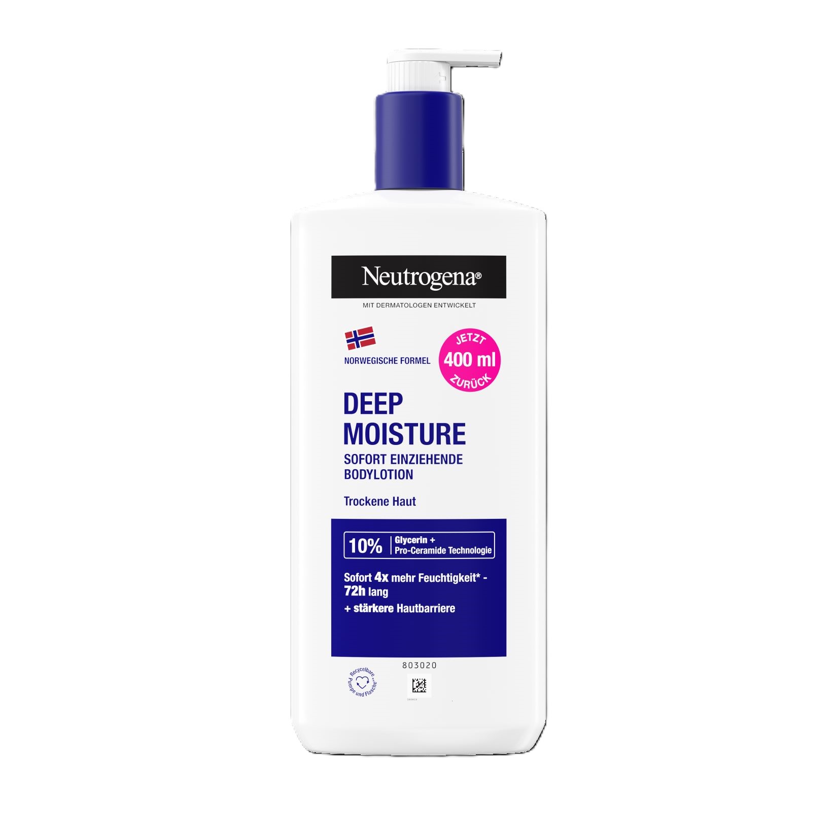Neutrogena Body Lotion Deep Moisture Fl 400 ml