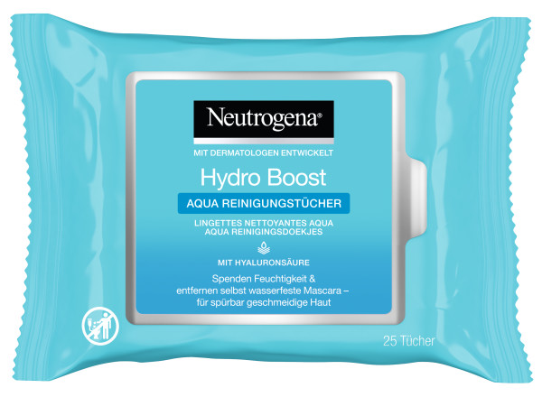 Neutrogena Hydro Boost Aqua Reinigungstücher 25 Stk