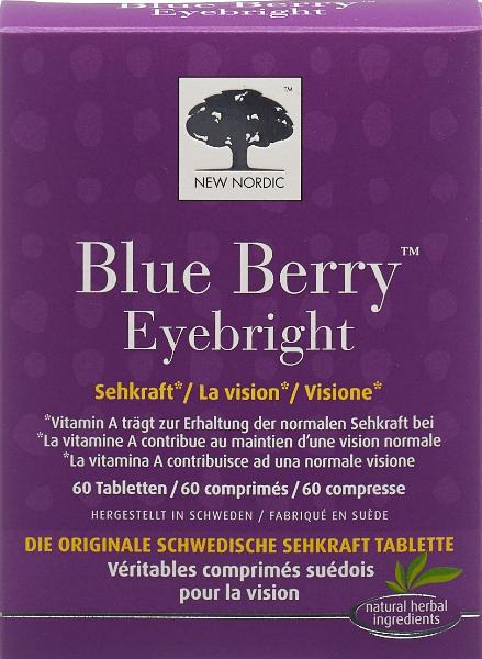 New Nordic Blue Berry Eyebright Tabletten 60 Stück