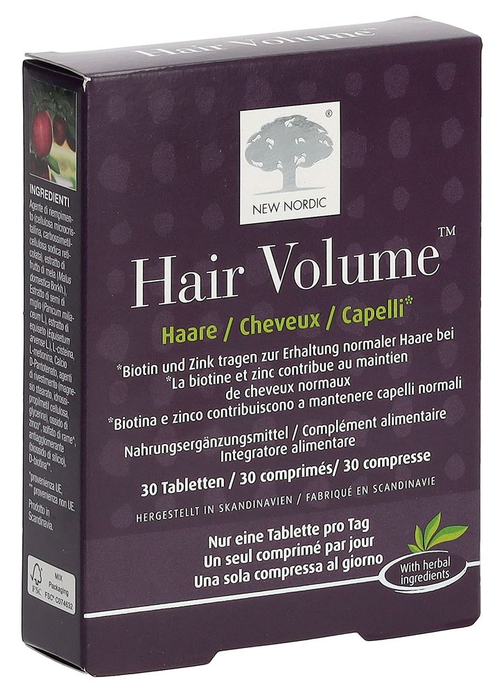 New Nordic Hair Volume Tabletten 30 Stück