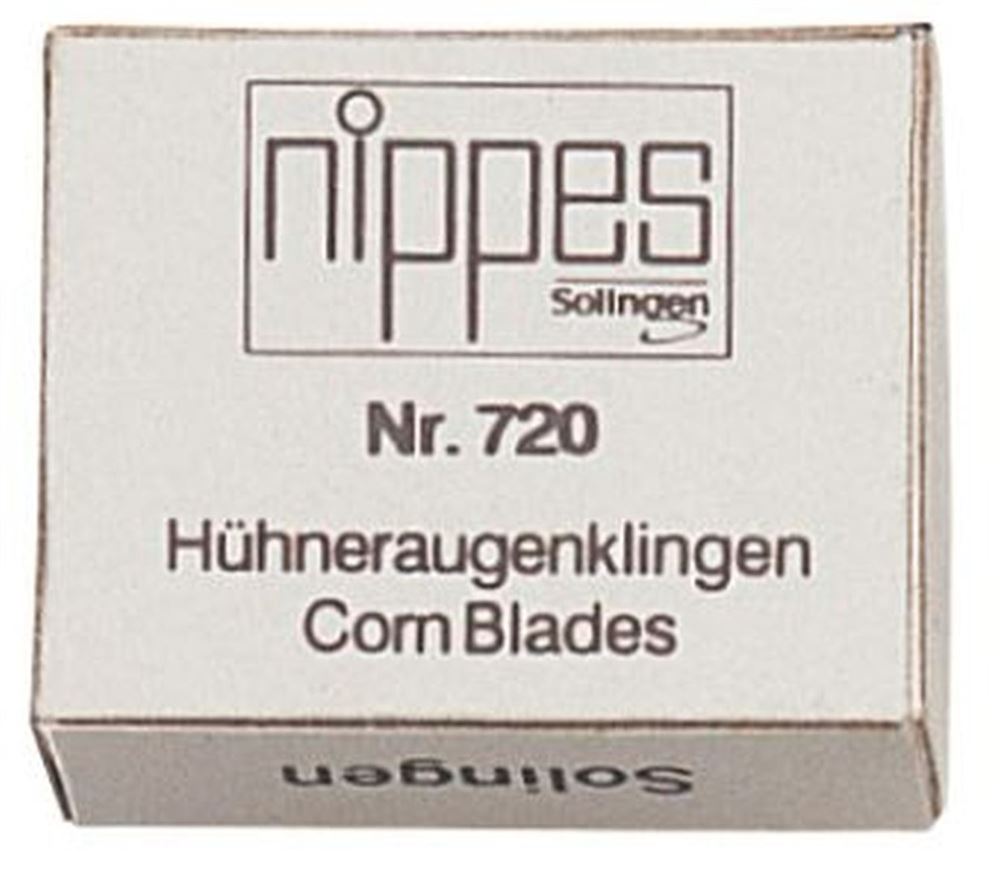 Nippes Ersatzklingen Hornhauthobel 20 Stk