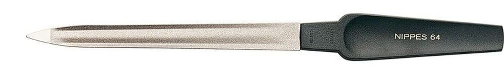 Nippes Saphir-Nagelfeile 19cm gebogen