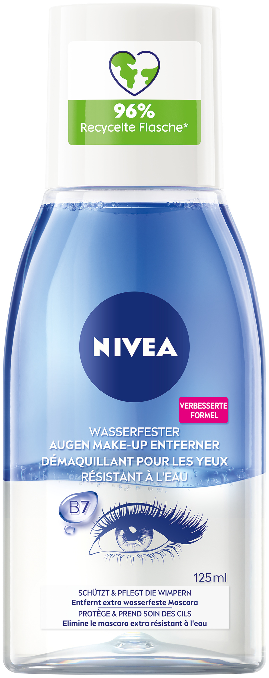 Nivea Augen Make-Up Entferner wasserfest 125 ml
