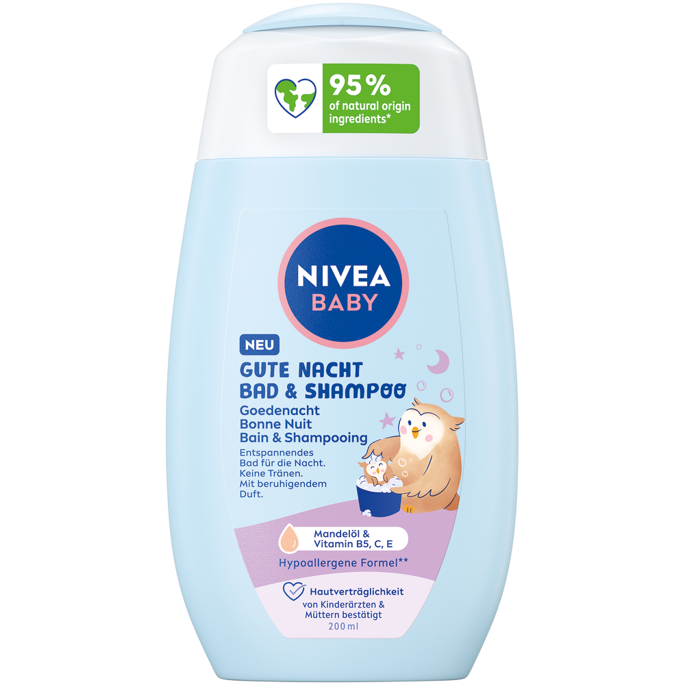 Nivea Baby Bad & Shampoo Gute Nacht Fl 200 ml