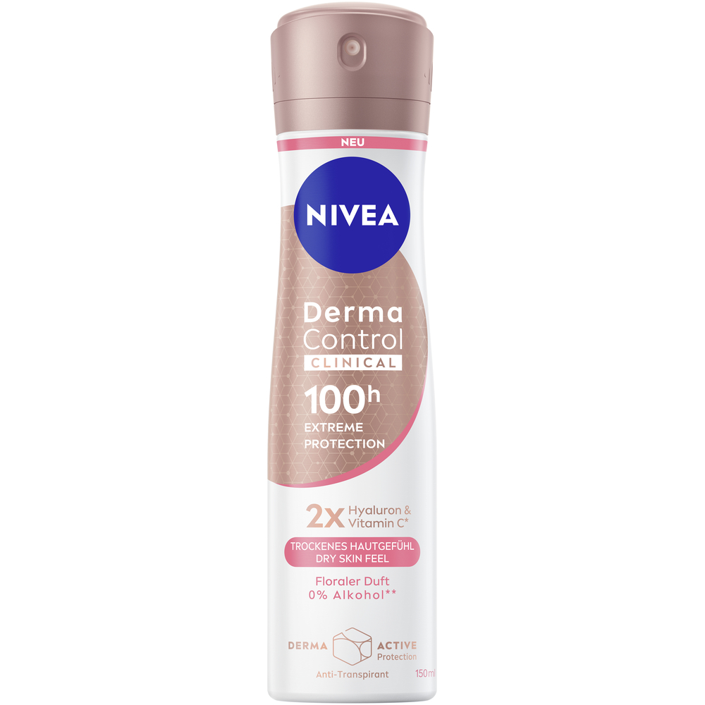 Nivea Deo Derma Control Clinical Ultra Dry Touch Spray Female 150 ml