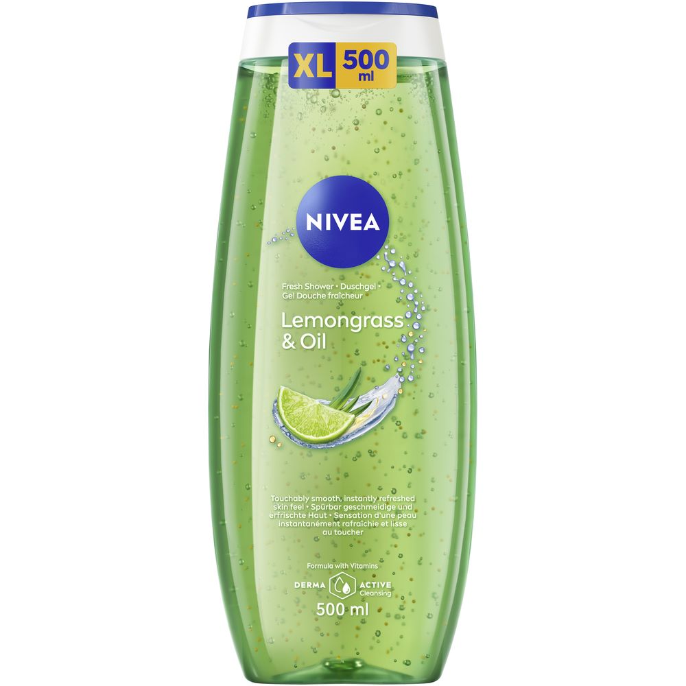 Nivea Duschgel XL Lemongrass & Oil Fl 500 ml