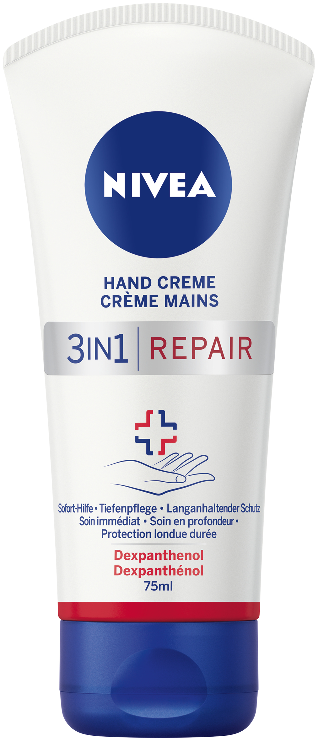 Nivea Handcreme 3in1 Repair Tb 75 ml