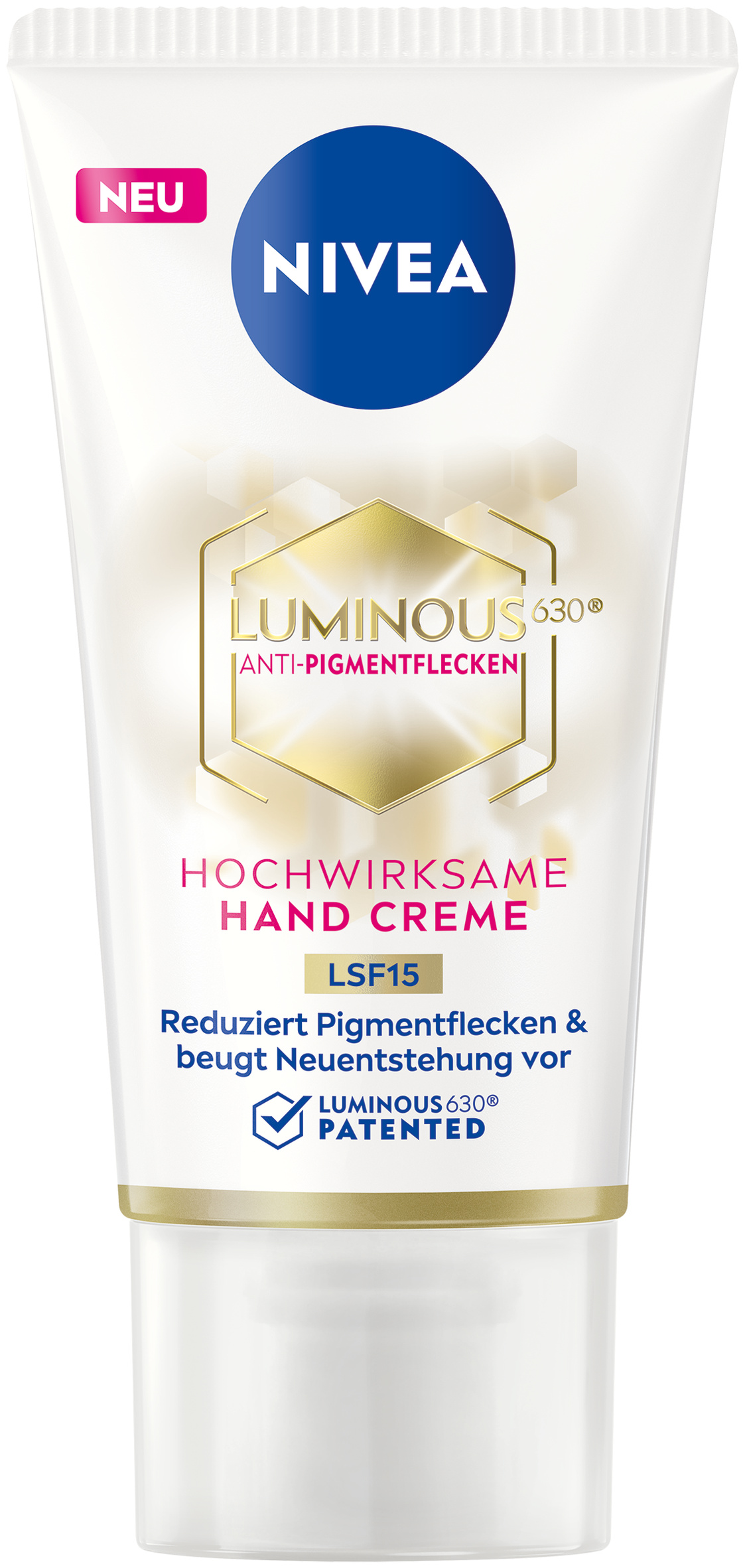 Nivea Luminous630 Handcreme Anti-Pigmentflecken LSF 15 Tb 50 ml