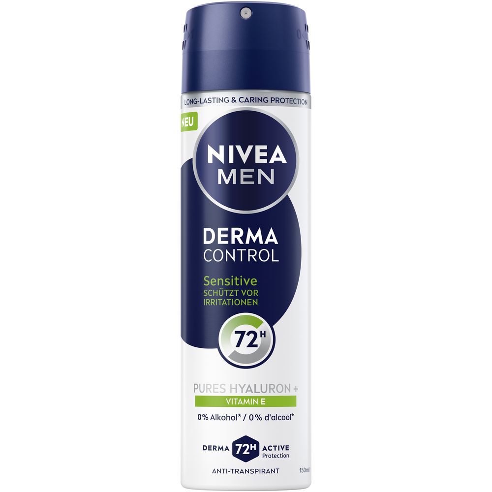Nivea MEN Deo Derma Control Sensitive Spray 150 ml