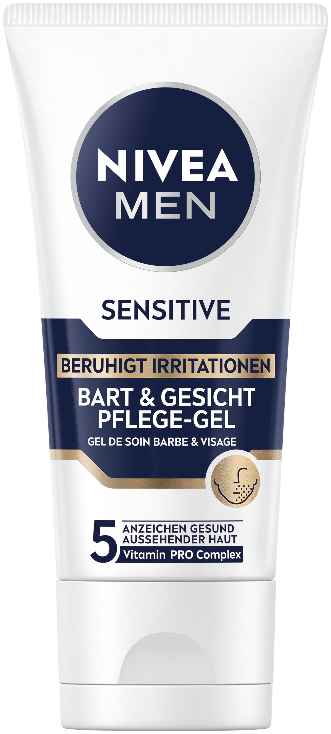 Nivea MEN Pflegegel Bart & Gesicht Sensitive Tb 50 ml