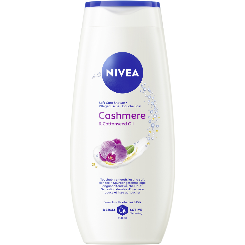 Nivea Pflegedusche Cashmere & Cottonseed Oil Fl 250 ml