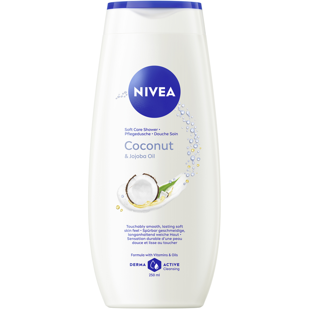 Nivea Pflegedusche Coconut & Jojoba Oil Fl 250 ml